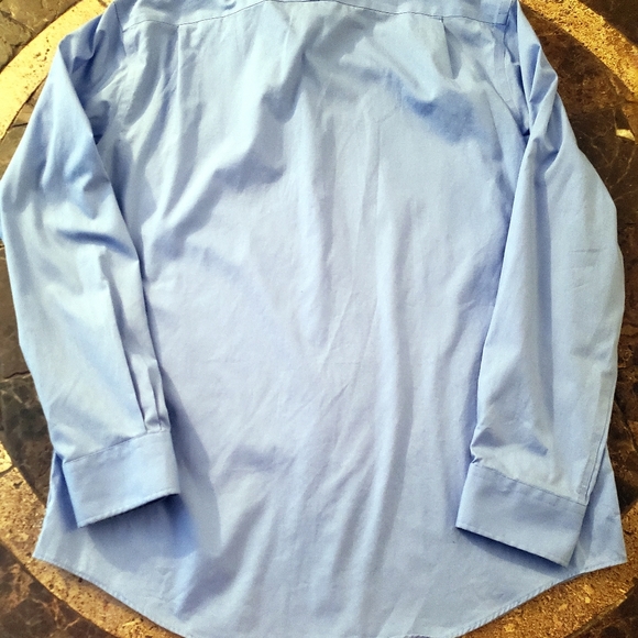 George Men's Button Down Blue Shirt 15-15 1/2 34-35 - Picture 3 of 6